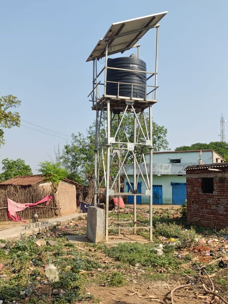 Despite being near the Mahane River, Chordaha farmers depend on rain.
