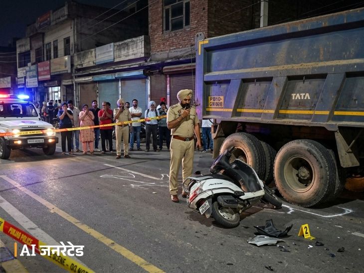 लुधियाना में हादसा:  तेज रफ्तार ट्राले ने बुजुर्ग को कुचला; पटवारी से मिलने निकले थे, – Ludhiana News