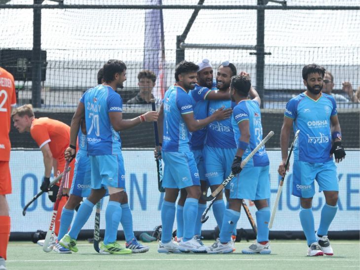 कल हॉकी में भारत-पाकिस्तान मैच:  FIH प्रो लीग में मुकाबला, पिछली भिड़ंत 2024 में हुई; अभी भारत 8वें और पाकिस्तान 9वें स्थान पर