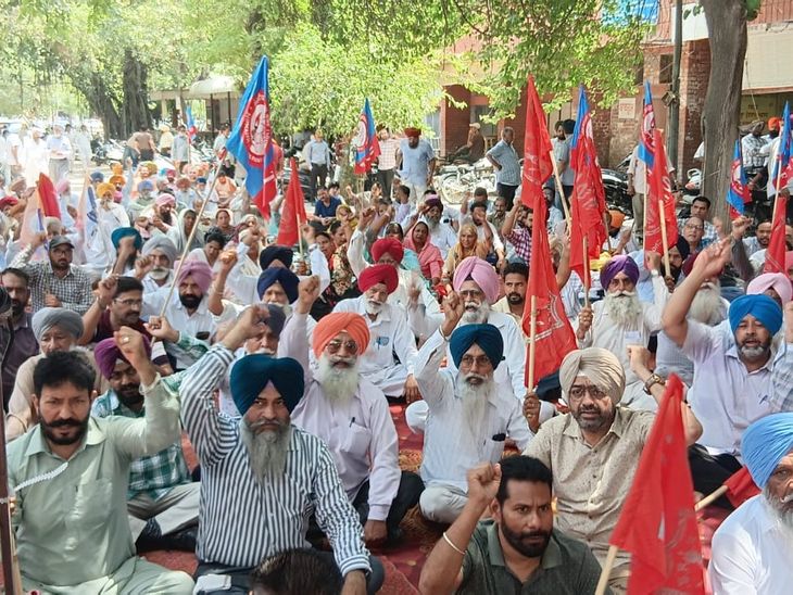 बरनाला में कर्मचारियों-पेंशनरों का प्रदर्शन:  बकाया DA, पुरानी पेंशन की मांग, 17 जुलाई को मोहाली कूच का ऐलान – Barnala News