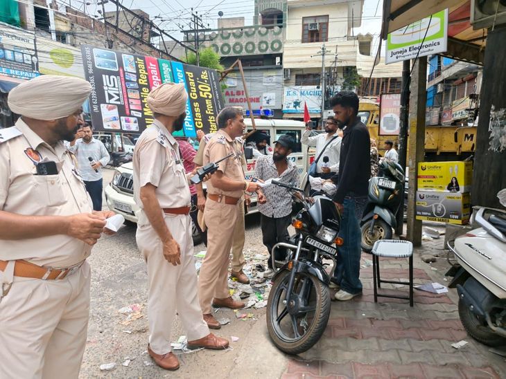 सड़कों से अवैध कब्जे हटाने की मुहिम , 15 चालान – Jalandhar News