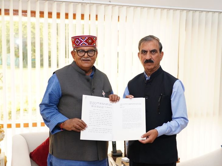 हिमाचल CM सुक्खू पंजाब गवर्नर कटारिया से मिले:  चंडीगढ़ में 7.19% हिस्सेदारी; BBMB से एरियर-नया सदन बनाने की रखी मांग – Shimla News