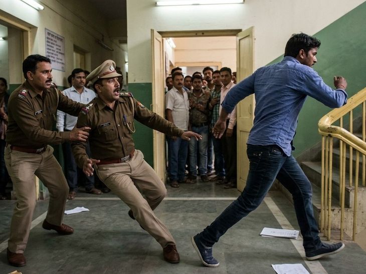 नकोदर कोर्ट में हथकड़ी समेत आरोपी फरार:  जमानत याचिका खारिज होने पर पुलिस पर हमला कर भागा, गिरफ्तारी के लिए छापेमारी – Nakodar News