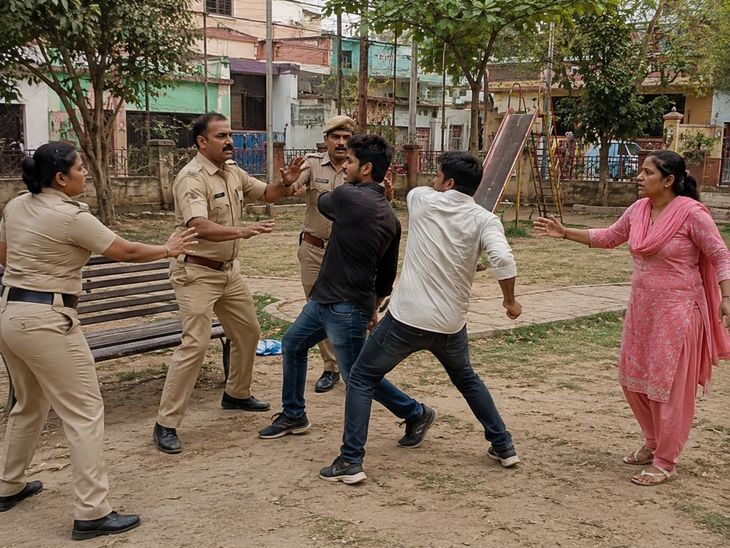 नशे के संदिग्धों ने पुलिस टीम पर हमला किया:  संगरूर में चेकिंग के दौरान की मारपीट, मां और दो सगे भाइयों पर केस दर्ज – Barnala News