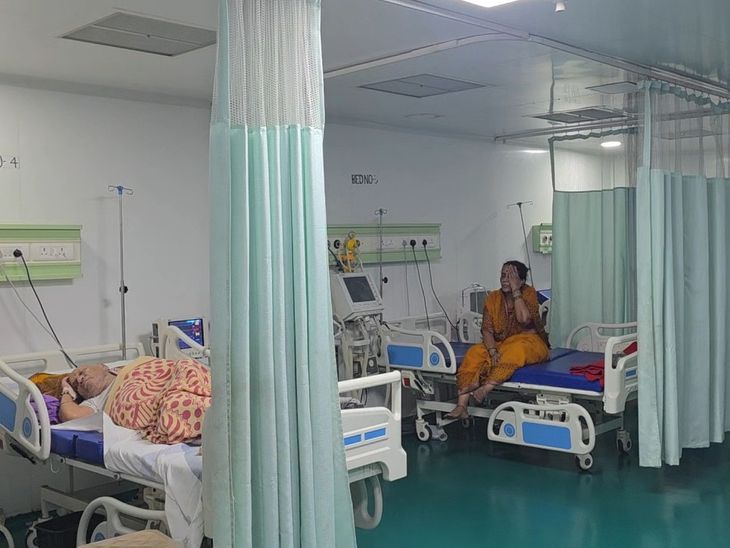 औरंगाबाद सदर अस्पताल ICU में AC खराब; गर्मी में मरीजों का इलाज
