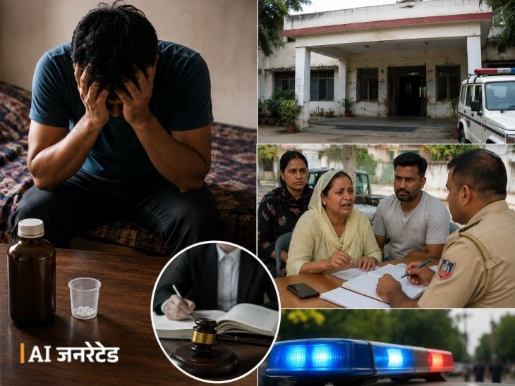 पठानकोट में धमकियों से परेशान युवक ने की आत्महत्या:  वकील सहित चार लोगों के खिलाफ मामला दर्ज, डिप्रेशन में था युवक, जहरीली चीज खाने से हुई मौत – Pathankot News