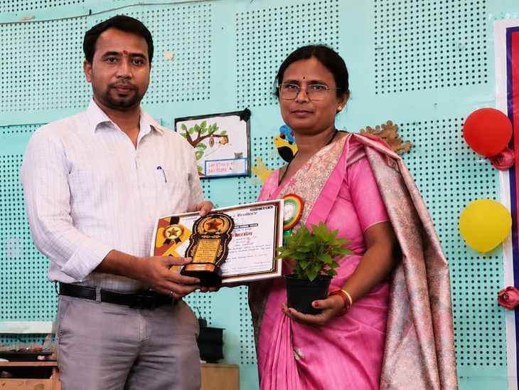 पूर्णिया की प्रधानाध्यापिका सुजीता कुमारी सम्मानित; शिक्षा में नवाचार की पहचान