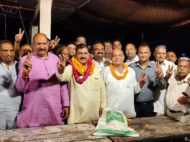 मुजफ्फरनगर गुड़ मंडी चुनाव; संजय मित्तल का क्लीन स्वीप; भाजपा नेता सचिन सिंघल को करारी हार