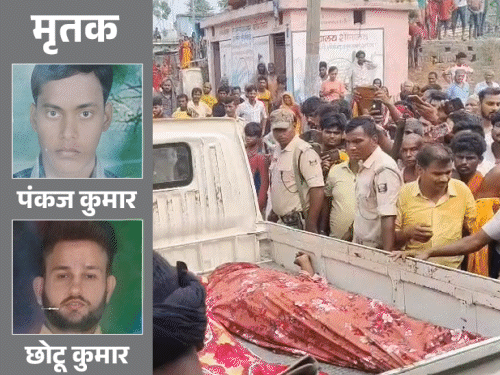 मधेपुरा डबल मर्डर-सुसाइड: छोटे भाई की हत्या; बड़े ने फैमिली फोटो के पास दीपक जलाकर खुद को मारी गोली