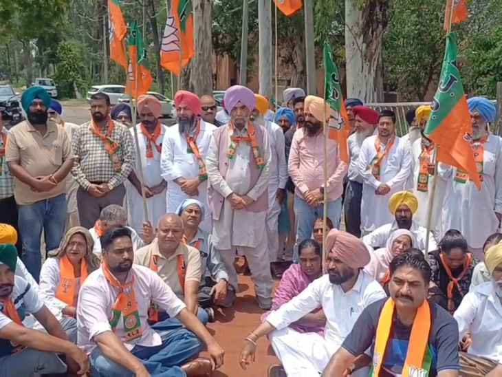 सरहिंद में भाजपा का प्रदर्शन:  महिलाओं से किए वादे याद दिलाए, बोली- बिजली कटौती ने किसानों की बढ़ाई परेशानी – Khanna News