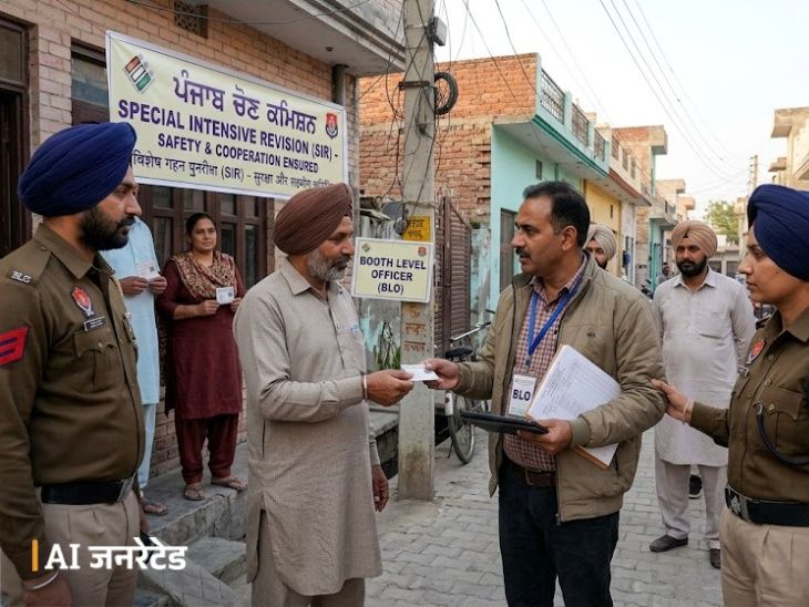 पंजाब में SIR में लगे BLO की सुरक्षा होगी मजबूत:  पटियाला-बरनाला में गाली गलौच-दुर्व्यवहार के बाद फैसला; 2 एफआईआर दर्ज – Chandigarh News