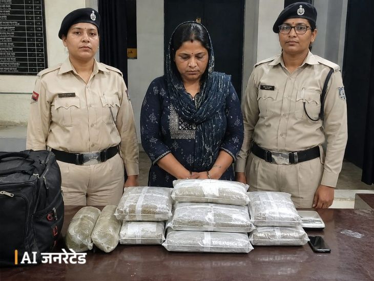 जाखल में पंजाब की महिला नशा तस्कर गिरफ्तार:  कट्टे में डोडा पोस्त लेकर आई, पुलिस को देख बदला रास्ता – Jakhalmandi News