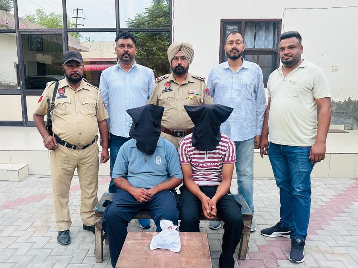 जगराओं में 265 ग्राम हेरोइन, पिस्तौल के साथ दो गिरफ्तार:  तरनतारन से लग्जरी कार से नशा सप्लाई करने आए थे, दो दिन के रिमांड पर लिया – Jagraon News
