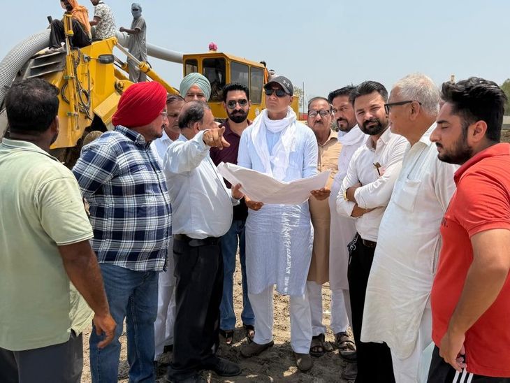 अबोहर में जलभराव से निदान को 6 करोड़ का प्रोजेक्ट:  160 एकड़ में अंडर ग्राउंड पाइपलाइन बिछाने का काम शुरू, बंजर हो रही थी जमीन – Abohar News
