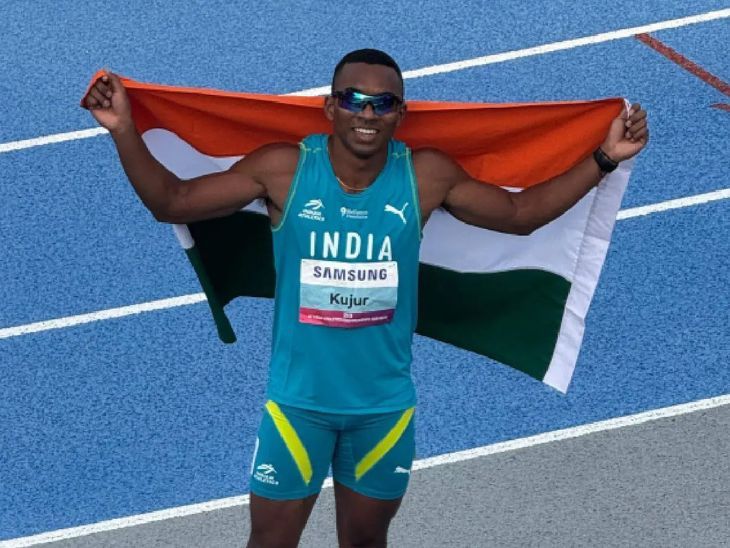 अनिमेष विदेश में सबसे तेज 100 मीटर दौड़ने वाले भारतीय:  10.14 सेकेंड में रेस पूरी की; जर्मनी में अपने रिकार्ड को बेहतर किया