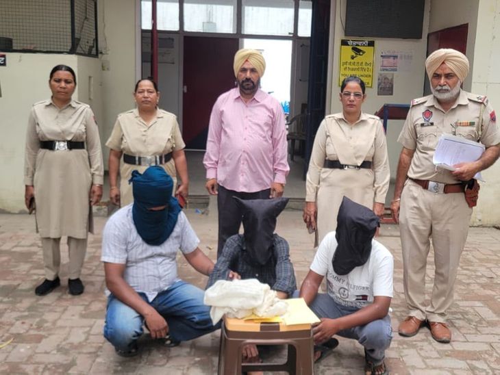 फरीदकोट में CIA स्टाफ की कार्रवाई:  586 ग्राम हेरोइन और 60 हजार रुपए की ड्रग मनी समेत तीन तस्कर गिरफ्तार – Faridkot News
