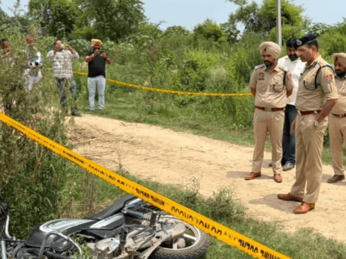 तरनतारन में पुलिस मुठभेड़:  रंगदारी के लिए फायरिंग का आरोपी साहिल मुरादपुरा गिरफ्तार, जवाबी कार्रवाई में टांग में गोली लगी, पिस्तौल बरामद – Amritsar News
