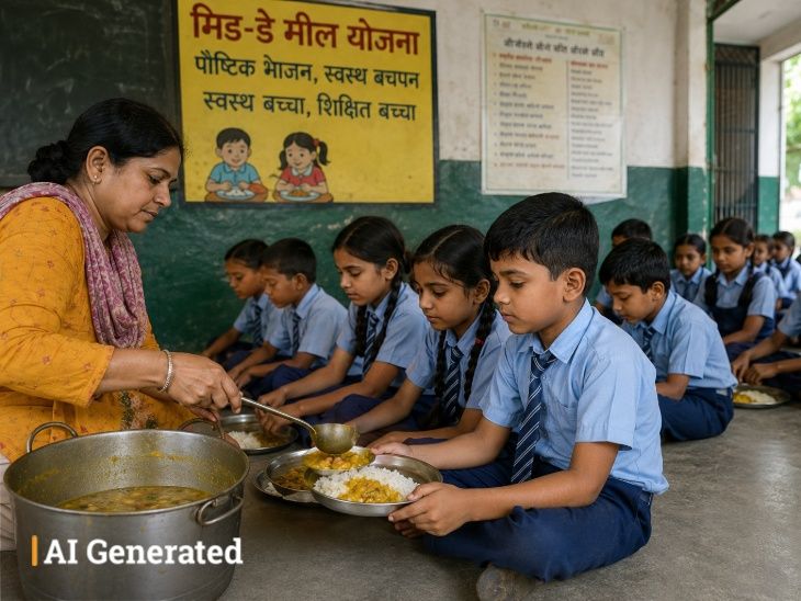 मिड-डे मील योजना पर फंड का संकट:  मई से पैसा नहीं मिला, उधार लेकर बच्चों का भोजन चला रहे सरकारी स्कूल – Ludhiana News