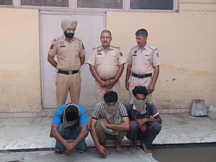 सुजानपुर पुलिस ने तीन मोबाइल चोरों को किया गिरफ्तार:  ​सिविल अस्पताल में की थी कई वारदात, केबिन से उड़ाया था डॉक्टर का फोन – Pathankot News