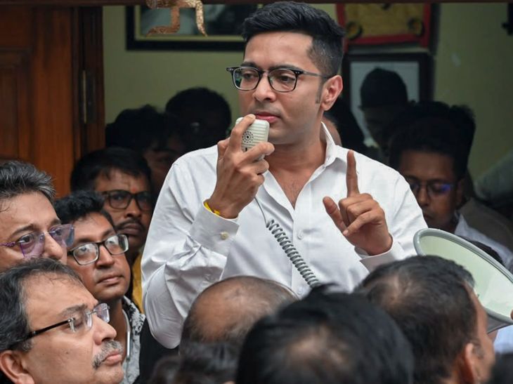 Abhishek Banerjee Party Office Demolished in Amtala Abhishek Banerjee Party Office Demolished in Amtala