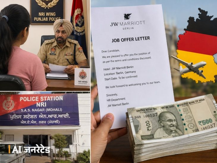 जेडब्ल्यू मैरियट बर्लिन’ का फर्जी लैटर देकर ठगे 10.50 लाख:  पटियाला की लड़की की होशियारी से खुली पोल, NRI थाने में एफआईआर – Mohali News