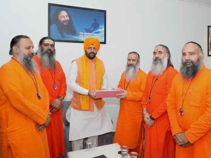 हरियाणा CM नायब सैनी पहुंचे नूरमहल आश्रम:  आशुतोष महाराज संस्थान के कार्यों की ली जानकारी, गौशाला और जैविक खेती के प्रोजेक्ट देखे – Nakodar News