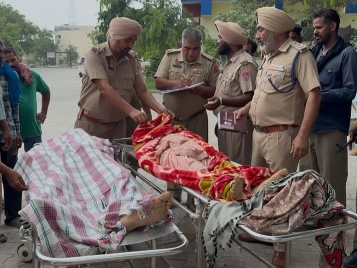 फाजिल्का में जमीन विवाद में देवर-भाभी को ट्रैक्टर से कुचला:  दो घायल, धान की फसल को रौंद रहे थे, रोकने पर आरोपियों ने किया हमला – Fazilka News