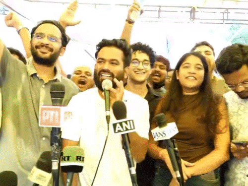 दीपके ने कहा- सुबह हो गई मामू, जनता जाग गई:हम यहीं नहीं रुकेंगे, यह तो सिर्फ शुरुआत है दीपके ने कहा- सुबह हो गई मामू, जनता जाग गई:हम यहीं नहीं रुकेंगे, यह तो सिर्फ शुरुआत है