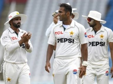 तारोबा टेस्ट में मसूद के नाबाद 88 रन, पाकिस्तान 199/3:  वेस्टइंडीज पहली पारी में 311 पर ऑलआउट; मो. अली ने लिए 4 विकेट