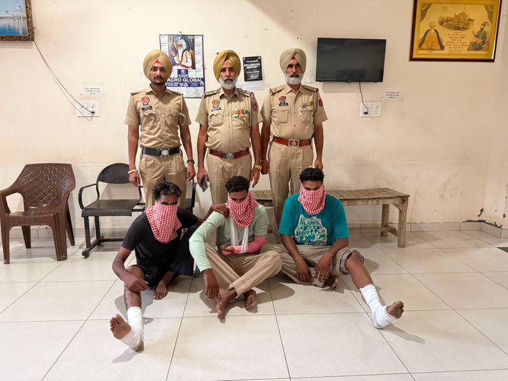 अजीतवाल ज्वेलरी लूट का खुलासा, तीन आरोपी गिरफ्तार:  डेढ़ किलो चांदी, हथियार और वारदात में इस्तेमाल कार बरामद – Moga News