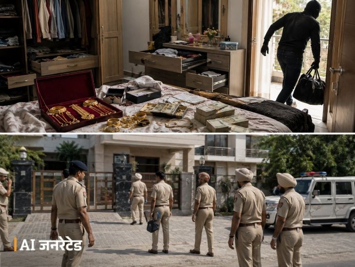 पठानकोट के डॉ. भिंडर के घर से बड़ी चोरी:  नौकरों ने 60 तोले सोना, 45 लाख कैश, ATM व चेक से निकाले पैसे; 8 आरोपी नामजद – Pathankot News