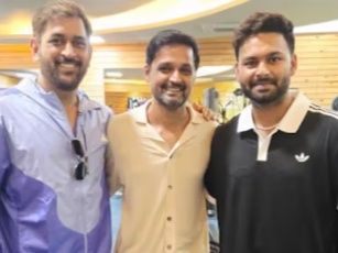 ऋषभ पंत ने एमएस धोनी के साथ की ट्रेनिंग:  रांची में श्रीलंका टेस्ट सीरीज से पहले जिम में साथ दिखे दोनों खिलाड़ी