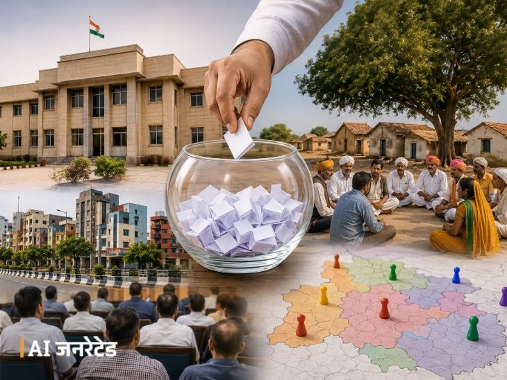 बीकानेर के 7 निकाय वार्डों की आरक्षण लॉटरी: 270 में 177 वार्ड ओपन, 76 महिला, OBC के 54 आरक्षित - Dainik Bhaskar