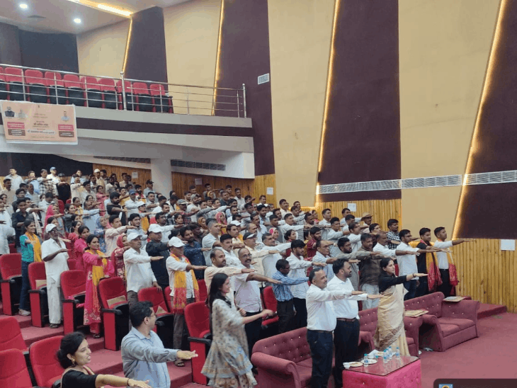 डीडवाना-कुचामन को 64.69 करोड़ की सौगात मिली: 16 विकास कार्यों का हुआ शिलान्यास-लोकार्पण, रोजगार उत्सव का भी... - Dainik Bhaskar