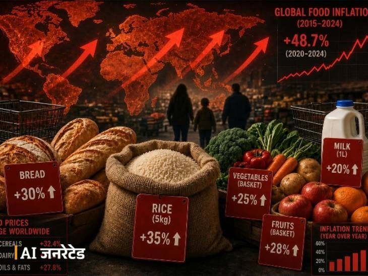 2027ರಲ್ಲಿ ಭಾರತದಲ್ಲಿ ಆಹಾರ ದುಬಾರಿಯಾಗುವ ಎಚ್ಚರಿಕೆ
