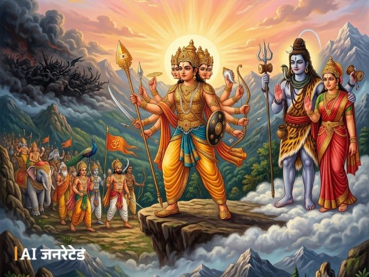 देवताओं की मदद के लिए शिव-पार्वती ने भेजा कार्तिकेय को:  माता-पिता बच्चों को इतना सक्षम बनाएं कि वे कठिन परिस्थितियों का सामना स्वयं कर सकें