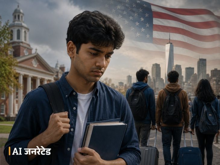 अमेरिका में पढ़ने वाले भारतीय छात्रों की संख्या 15% घटी:सख्त इमिग्रेशन नीतियों के बीच 2025-26 में कमी; पिछले साल 3.63 लाख स्टूडेंट गए थे
