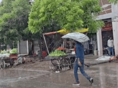 Monsoon Activity in Agra: Rain Brings Relief from Intense Humidity