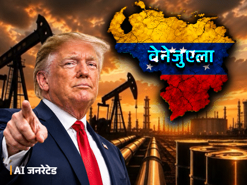 अमेरिका ने वेनेजुएला का 65 अरब बैरल तेल कब्जाया:यह भारत की 40 साल की जरूरत के बराबर; ट्रम्प बोले- इतिहास की सबसे बड़ी डील