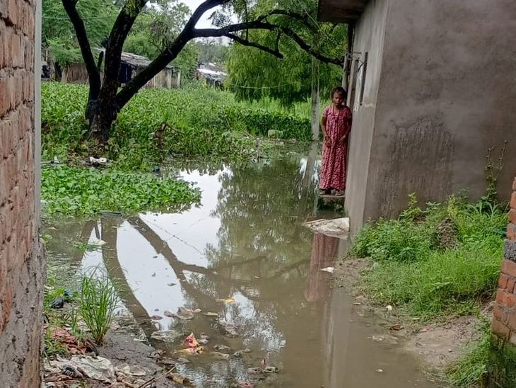 mavai-kala-water-logging-pond-overflow-threatens-house-foundations