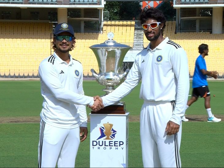 Duleep Trophy Final: Vaibhav Suryavanshi and Abhimanyu Easwaran Shine as Mohammed Shami Hits 100th First-Class Milestone