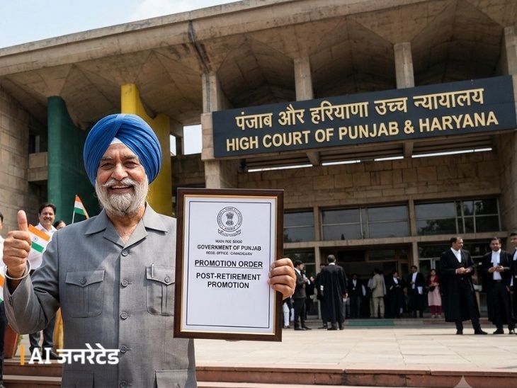 पंजाब हाईकोर्ट का ऐतिहासिक फैसला: 25 साल की कानूनी लड़ाई के बाद रिटायरमेंट के बाद मिला प्रमोशन