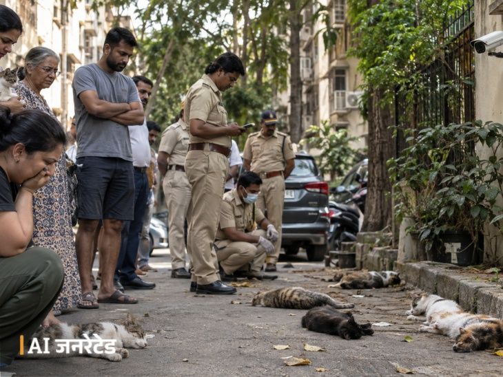 मुंबई में 20 बिल्लियों को मारने वाला आरोपी गिरफ्तार:गुस्से में की थी हत्या; PETA ने ₹50 हजार का इनाम रखा था