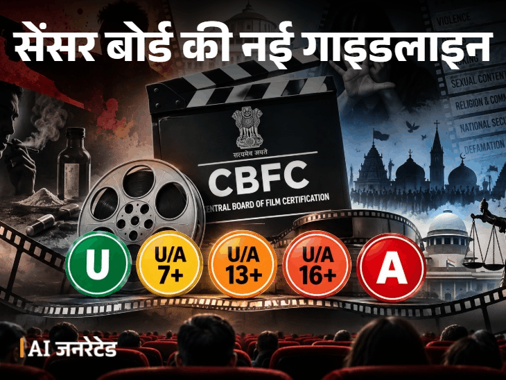 ಸೆನ್ಸಾರ್ ಬೋರ್ಡ್‌ಗೆ ಹೊಸ ಮಾರ್ಗಸೂಚಿ: ಹಿಂಸೆ, ಡ್ರಗ್ಸ್, ಮಹಿಳೆಯರ ವಿರುದ್ಧ ಅಪಮಾನಕ್ಕೆ ಕಡಿವಾಣ