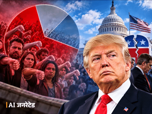 ಟ್ರಂಪ್ ವಿರುದ್ಧ ರಿಪಬ್ಲಿಕನ್ ಪಕ್ಷದಲ್ಲಿ ಬಂಡಾಯ, ಜನಪ್ರಿಯತೆ ಕುಸಿತ