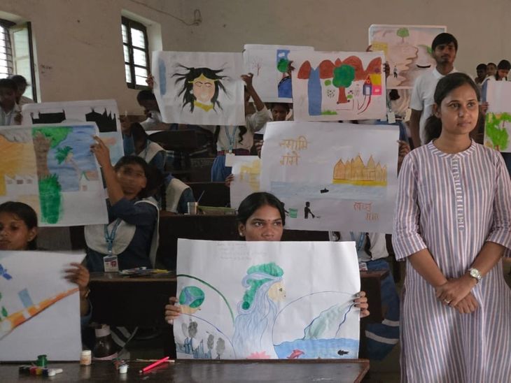Ayodhya District Ganga Committee Poster Contest | River Cleanliness Drive