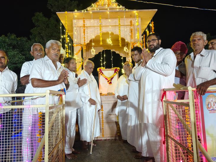 सोजत में संत बींजाराम महाराज की छतरी का लोकार्पण: 22वीं बरसी महोत्सव पर हुआ, शिष्यों ने लिया महाप्रसादी का ... - Dainik Bhaskar