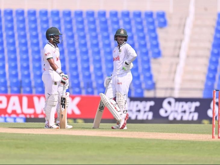 Photo : Dainik Bhaskar Le Bangladesh mène avec 317 runs face à l'Afghanistan à Abu Dhabi