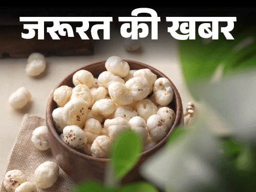 जरूरत की खबर- व्रत का स्टेपल फूड ‘मखाना’:जानें इसके 10 हेल्थ बेनिफिट्स, प्रोटीन-फाइबर से भरपूर, खरीदते हुए 9 बातें ध्यान रखें