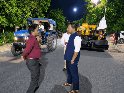 Kanpur Nagar Ayukt Inspection | Lal Imli Road Repair Work Update